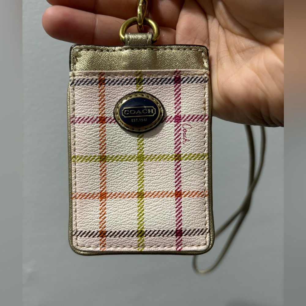 Coach ID Lanyard
